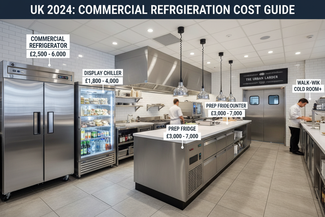 How Much Does Commercial Refrigeration Cost in the UK in 2026?