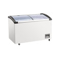 Frigola SD-628 545L Curved Glass Chest Freezer