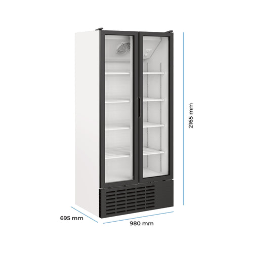 Frigola SDS 1010 DC 2 YF 842L Double Door Display Cooler
