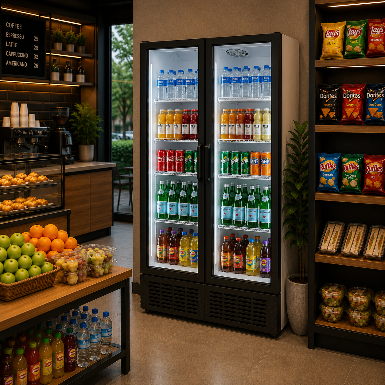 Frigola SDS 1010 DC 2 YF 842L Double Door Display Cooler
