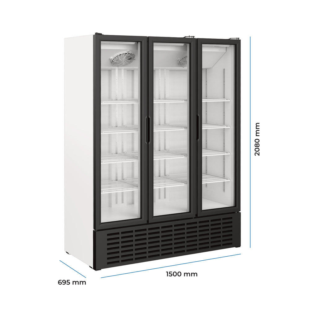 Frigola SDS 1510 DC 3 YF 1227L Triple Door Display Cooler