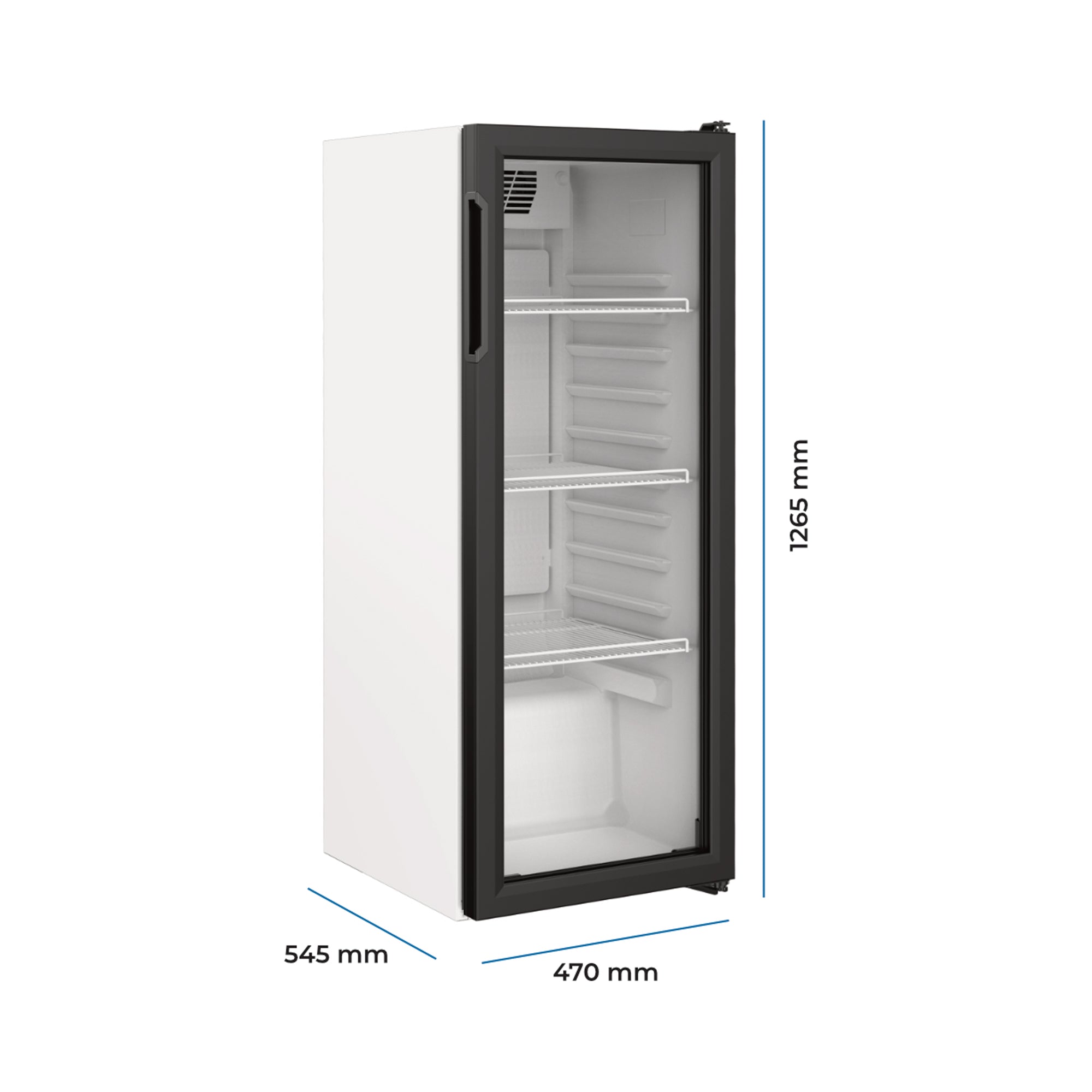 Frigola SDS 180 DC 1 YF 177L Single Door Display Cooler