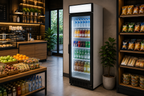 Frigola SDS 385 DC 1 CF 352L Single Door Display Cooler with Lightbox