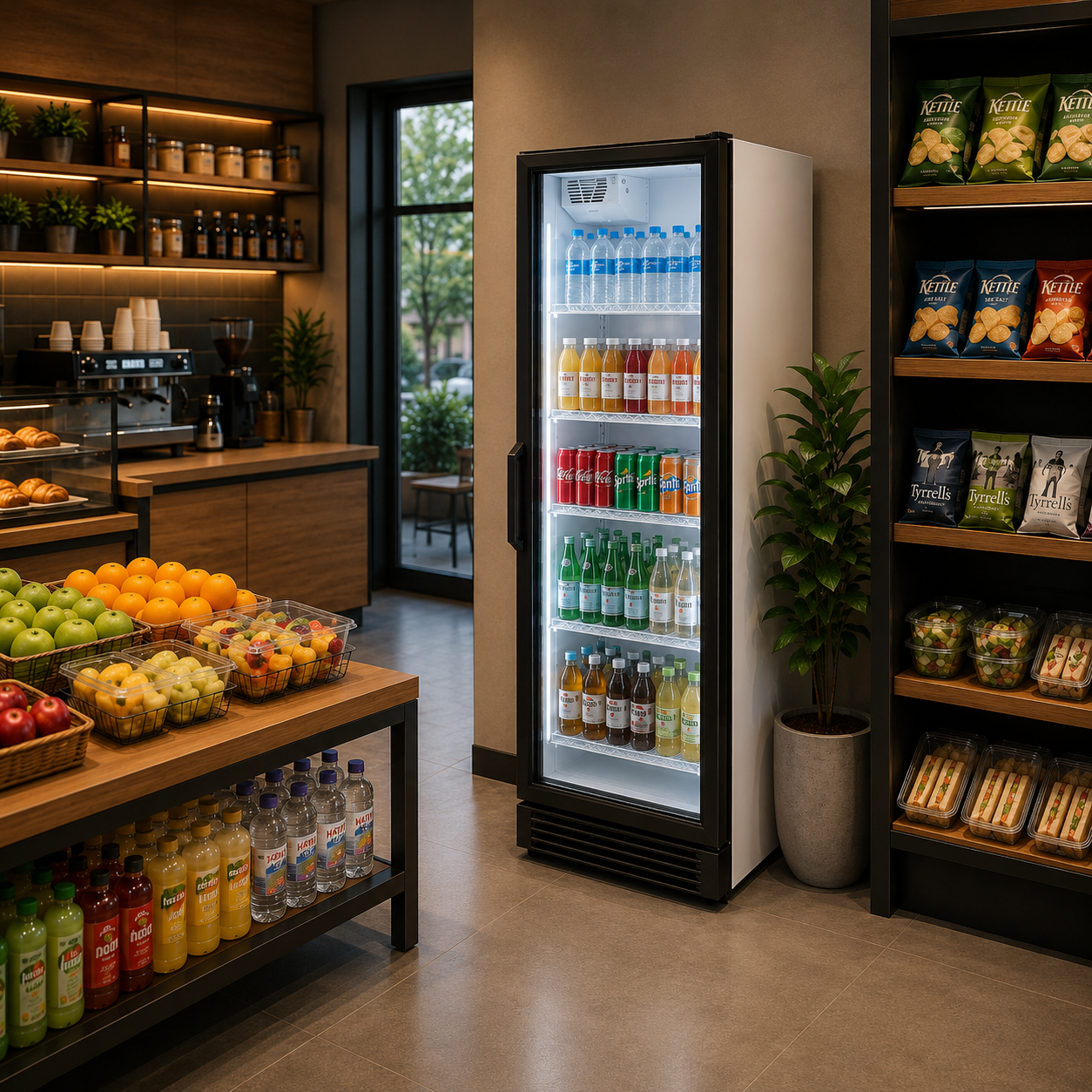 Frigola SDS 385 DC1 YF 352L Single Door Commercial Display Cooler