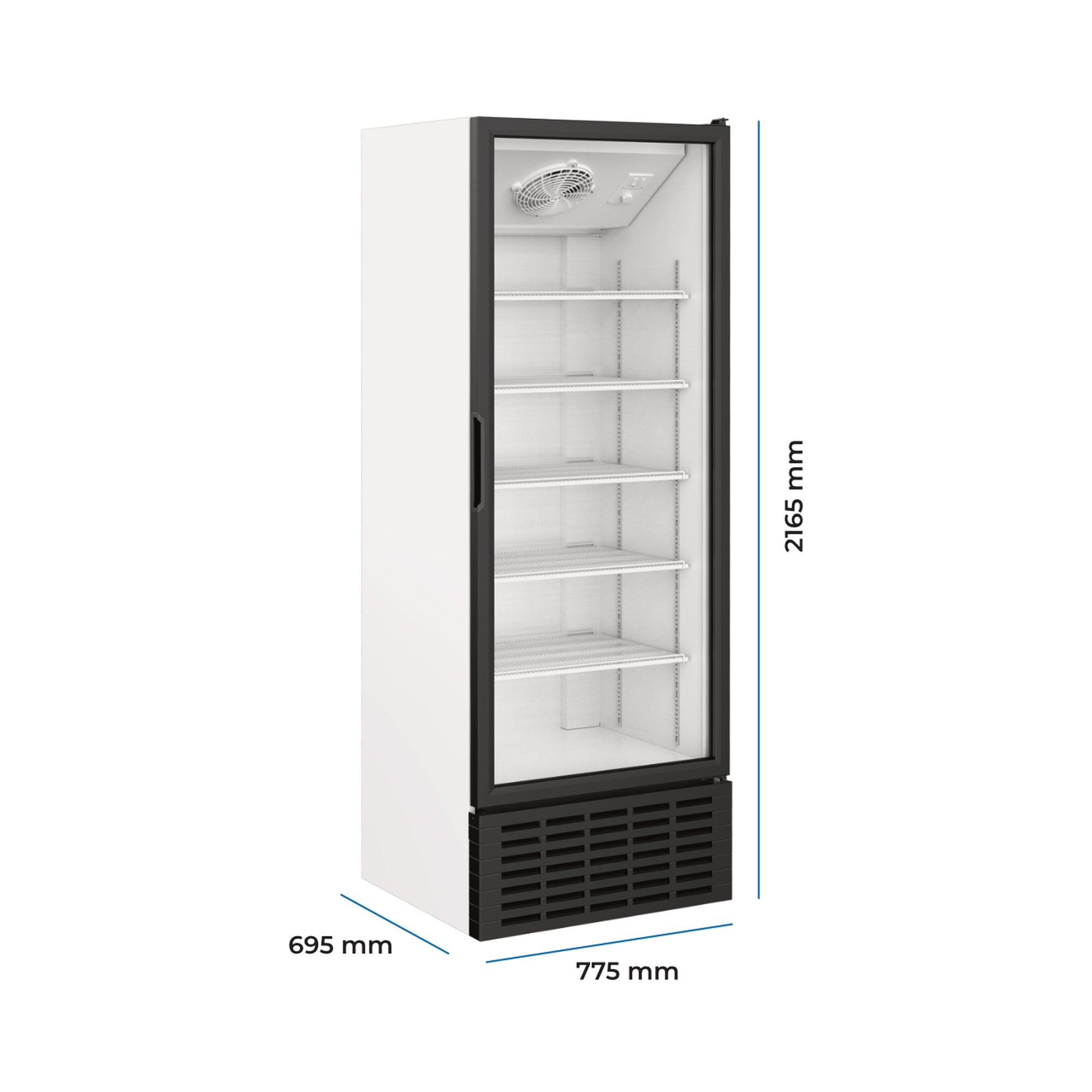 Frigola SDS 710 DC 1 YF 657L Single Door Display Cooler