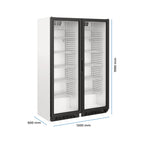 Frigola SDS 770 DC 2 CF 705L Double Door Display Cooler
