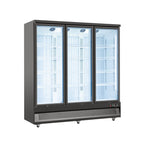 Frigola SD 1470F 2190L Triple Door Display Cooler